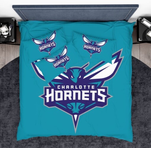 Charlotte Hornets Custom Bedding Set 3