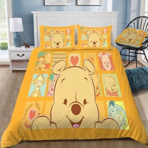 Disney Winnie The Pooh 8 Duvet Cover Bedding Set