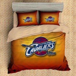 3D Customize Cleveland Cavaliers Bedding Set Duvet Cover Set