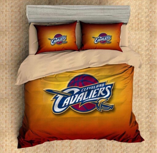 3D Customize Cleveland Cavaliers Bedding Set Duvet Cover Set