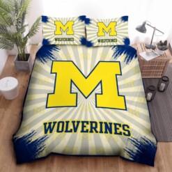 Michigan Wolverines Bedding Set