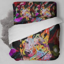 Siberian Husky B Bedding Set