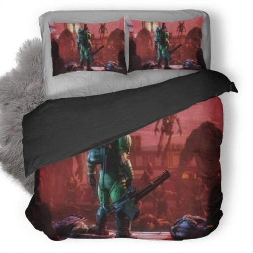 Doom Eternal Fan Art Bedding Set