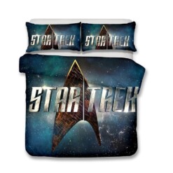 3D Bedding Star Trek Printed Bedding Sets/Duvet Cover Bedding Sets Into Darkness Enterprise
