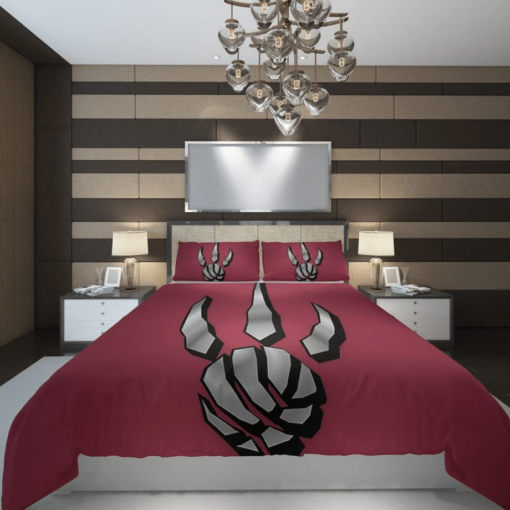 Basketball Raptors Toronto Customize Custom Bedding Set
