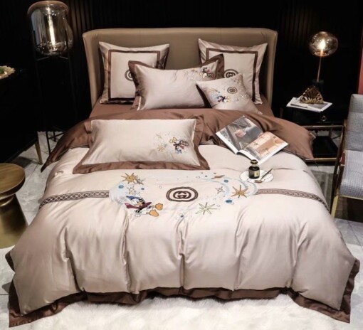 Luxury Gc Gucci Type 138 Bedding Sets Duvet Cover Luxury Brand Bedroom Sets