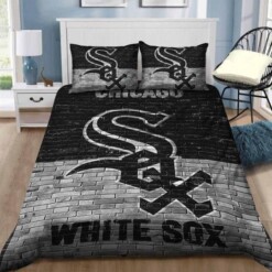 Chicago White Sox Bedding Duvet Cover 2 Pillowcases  Christmas Set