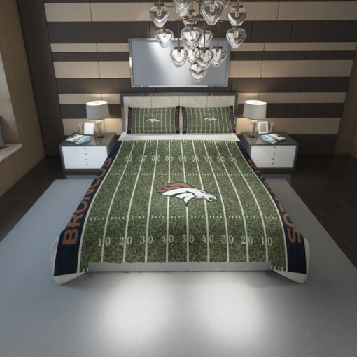 Denver Broncos Custom Bedding Set 6
