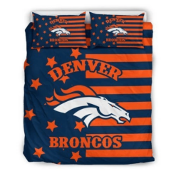 Star Mashup Column Denver Broncos 3D Customize Bedding Set Duvet Cover Bedroom Set 1