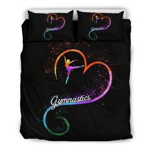 Gymnastics Lovers Bedding Set