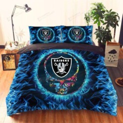 Oakland Raiders Bedding Set Halloween Gs Cl Kl