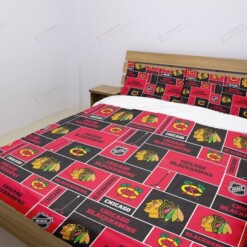 Chicago Blackhawks Styles Bedding Set Duvet Cover Pillowcases