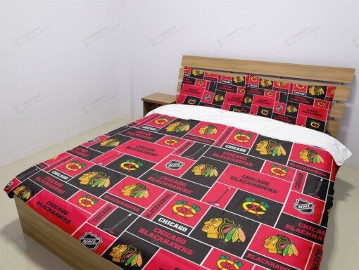 Chicago Blackhawks Styles Bedding Set Duvet Cover Pillowcases