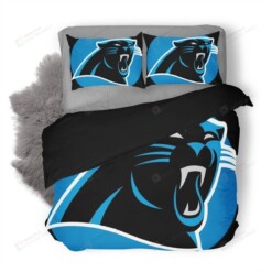 Nfl Carolina Panthers Duvet Cover Bedding Set Dup