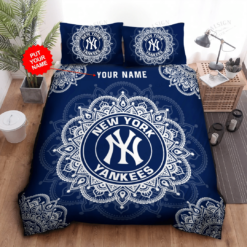 Personalized New York Yankees Bedding Set