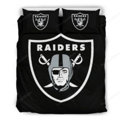 Oakland Raiders Bedding Set Duvet Cover Pillow Cases