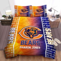 Chicago Bears Custom Name Bedding Set