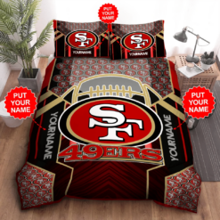 Personalized San Francisco Ers Duvet Cover Pillowcase Bedding Set