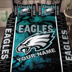 Philadelphia Eagles Bedding Set Custom Name Philadelphia Eagles Duvet Covers