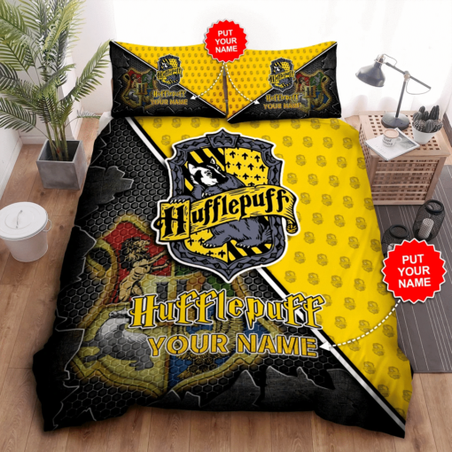 Personalized Harry Potter Duvet Cover Pillowcase Bedding Set