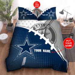 Personalized Dallas Cowboys Bedding Set
