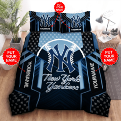 Personalized New York Yankees Bedding Set