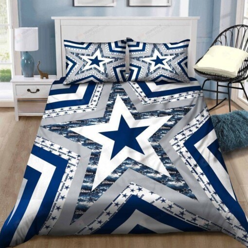 Dallas Cowboys Bedding Set Duvet Cover Pillow Cases