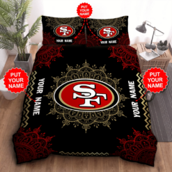 Personalized San Francisco Ers Duvet Cover Pillowcase Bedding Set