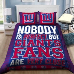 New York Giants Bedding Set Duvet Cover Pillow Cases