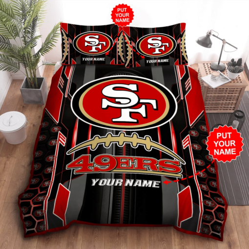 Personalized San Francisco Ers Duvet Cover Pillowcase Bedding Set