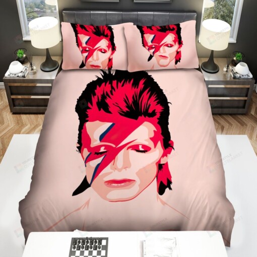 David Bowie Bed Sheets Spread Comforter Duvet Cover Bedding Sets