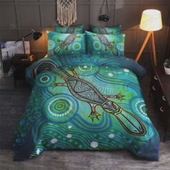 Platypus Cotton Bed Sheets Spread Comforter Duvet Cover Bedding Sets