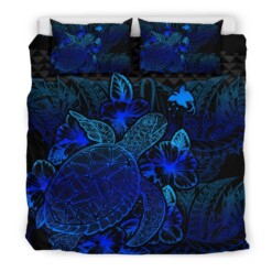 Polynesian Cotton Bed Sheets Spread Comforter Duvet Cover Bedding Sets