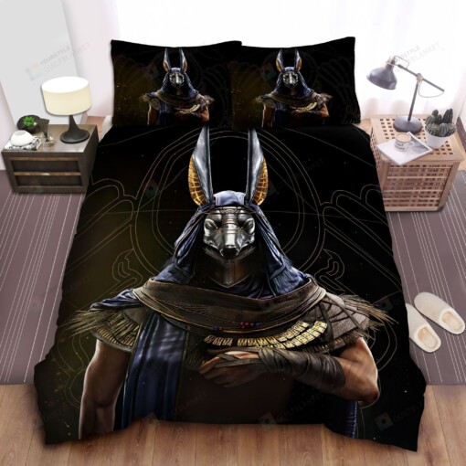 Anubis Image Bed Sheets Spread Duvet Cover Bedding Sets