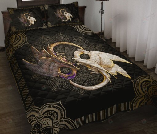 Dragon Quilt Bedding Set