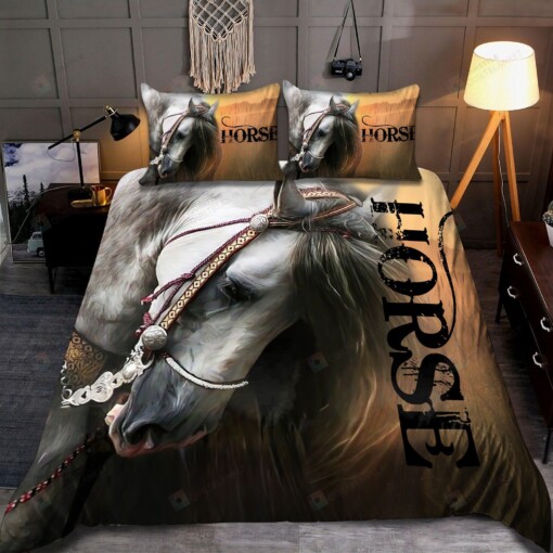 Beautiful Horse Bedding Set Cotton Bed Sheets Spread Comforter Duvet Cover Bedding Sets