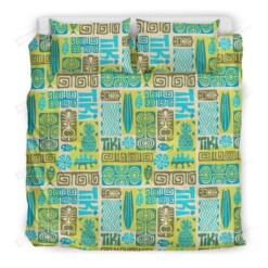 Hawaii Tiki Pattern 02 Bedding Set A7