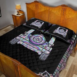 Hologram Jeep Quilt Bedding Set