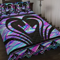 Sign Language UltraHolo Quilt Bedding Set