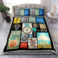 Bicycle Ride Shine Bedding Set Bed Sheets Spread Comforter Duvet Cover Bedding Sets