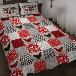 Chicken Pattern Style Quilt Bedding Set