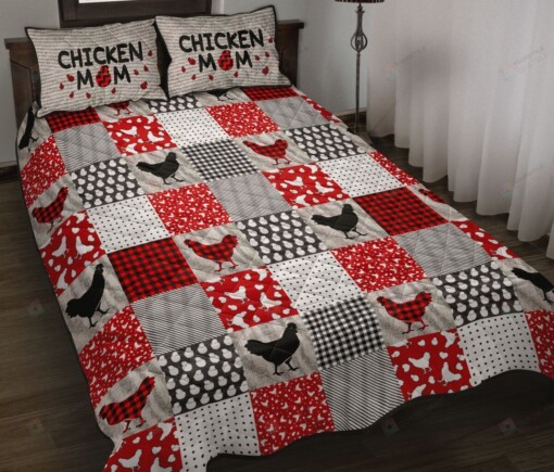 Chicken Pattern Style Quilt Bedding Set
