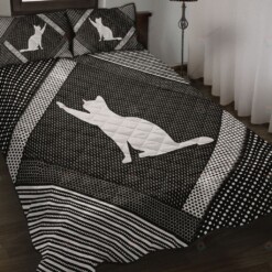 Cat Style Quilt Bed Set Bedding Set