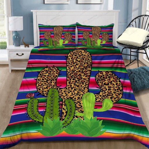 Cactus Bedding Set Bed Sheets Spread Comforter Duvet Cover Bedding Sets