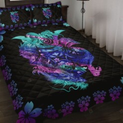 Hologram Samurai Quilt Bedding Set