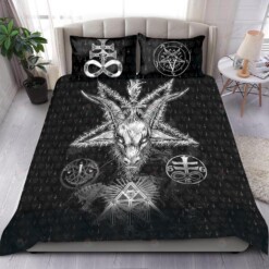 Satanic Quilt Bedding Set