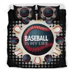 Baseball Cotton Bed Sheets Spread Comforter Duvet Cover Bedding Sets