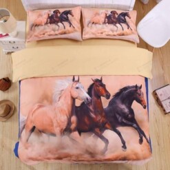 3d Horse Duvet Cover Bedding Set