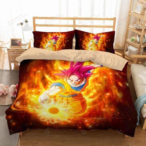Dragon Ball Super 4 Duvet Cover Bedding Set