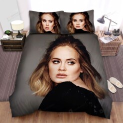 Adele Portrait Bed Sheets Spread Comforter Duvet Cover Bedding Sets